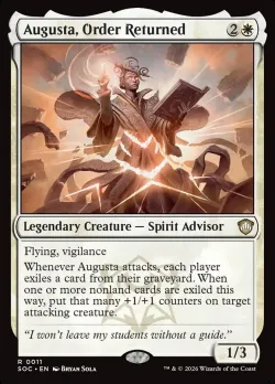 Augusta, Order Returned #11 · Magic: The Gathering