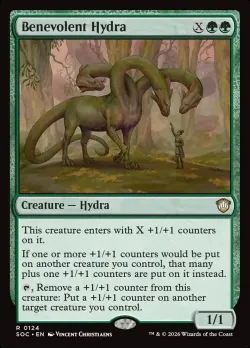 Benevolent Hydra #124 · Magic: The Gathering