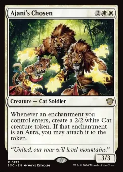 Ajani's Chosen #132 · Magic: The Gathering