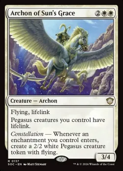 Archon of Sun's Grace #137 · Magic: The Gathering