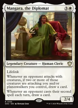Mangara, the Diplomat #155 · Magic: The Gathering