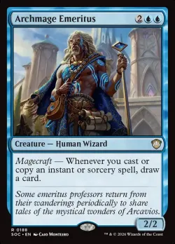 Archmage Emeritus #188 · Magic: The Gathering