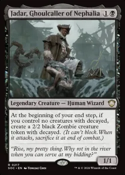 Jadar, Ghoulcaller of Nephalia #217 · Magic: The Gathering