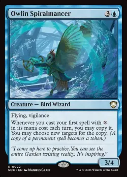 Owlin Spiralmancer #22 · Magic: The Gathering