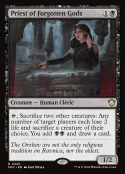 Priest of Forgotten Gods #225 · Magic: The Gathering