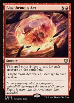 Blasphemous Act #238 · Magic: The Gathering