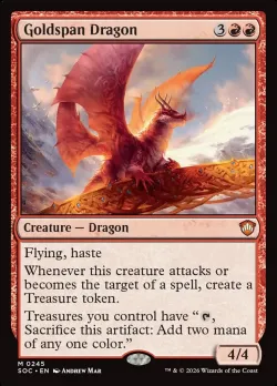 Goldspan Dragon #245 · Magic: The Gathering