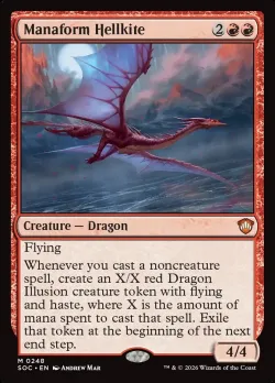 Manaform Hellkite #248 · Magic: The Gathering
