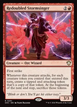 Redoubled Stormsinger #251 · Magic: The Gathering