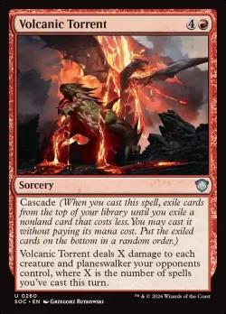 Volcanic Torrent #260 · Magic: The Gathering
