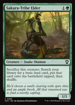 Sakura-Tribe Elder #285 · Magic: The Gathering