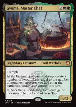 Gyome, Master Chef #313 · Magic: The Gathering
