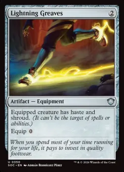 Lightning Greaves #350 · Magic: The Gathering