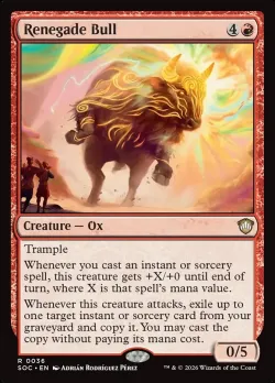 Renegade Bull #36 · Magic: The Gathering