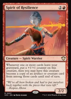 Spirit of Resilience #37 · Magic: The Gathering