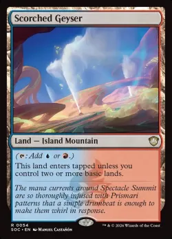 Scorched Geyser #54 · Magic: The Gathering
