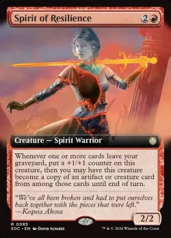 Spirit of Resilience #85 · Magic: The Gathering