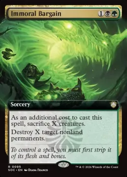 Immoral Bargain #95 · Magic: The Gathering