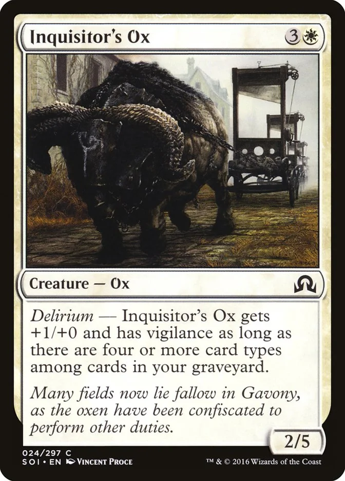 Inquisitor's Ox 「SOI/24」「EN」