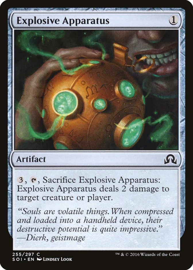 Explosive Apparatus 「SOI/255」「EN」