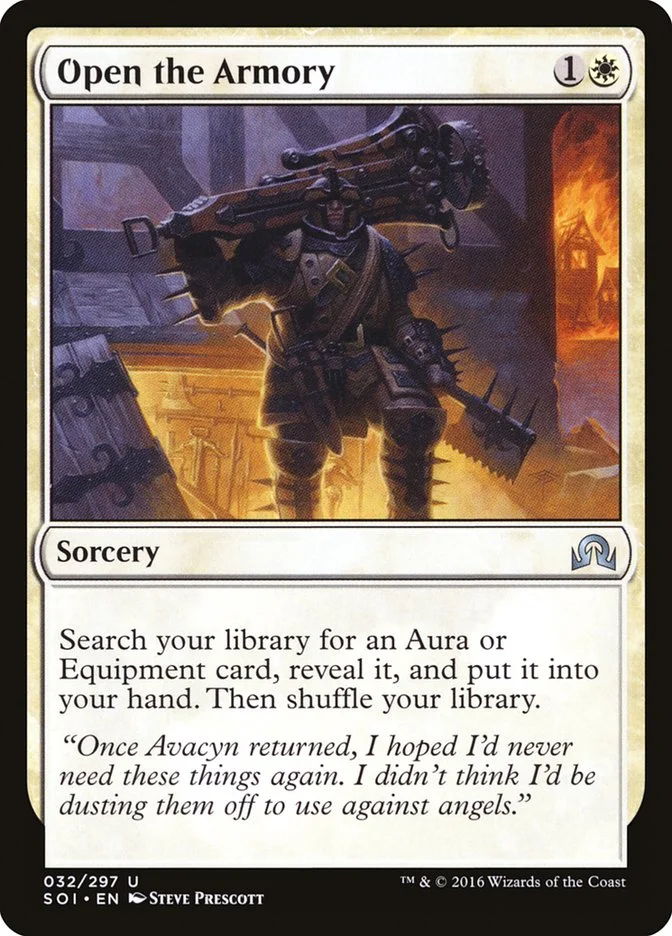 Open the Armory 「SOI/32」「EN」