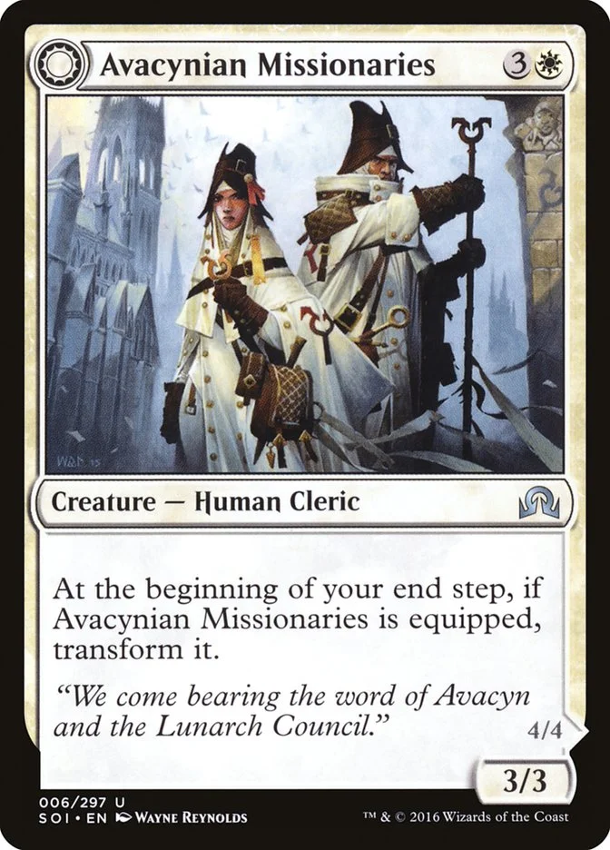 Avacynian Missionaries // Lunarch Inquisitors 「SOI/6」「EN」