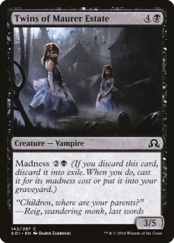 Twins of Maurer Estate #142 · Magic: The Gathering
