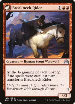 Breakneck Rider // Neck Breaker #147 · Magic: The Gathering