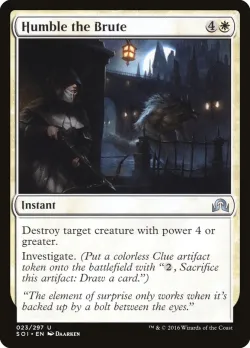 Humble the Brute #23 · Magic: The Gathering
