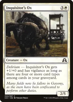 Inquisitor's Ox #24 · Magic: The Gathering