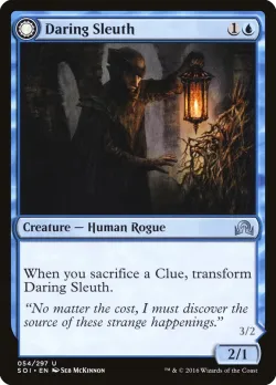 Daring Sleuth // Bearer of Overwhelming Truths #54 · Magic: The Gathering
