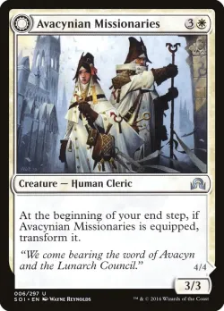 Avacynian Missionaries // Lunarch Inquisitors #6 · Magic: The Gathering