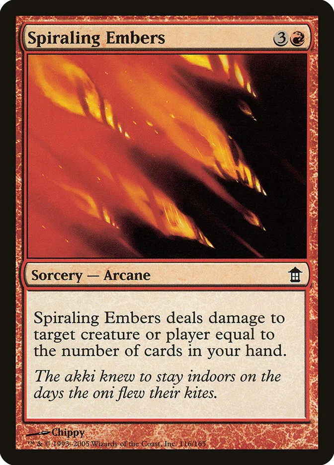 Spiraling Embers 「SOK/116」「EN」