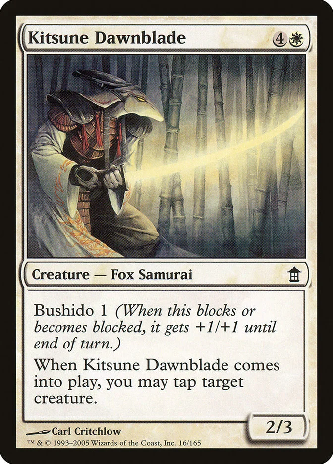 Kitsune Dawnblade 「SOK/16」「EN」
