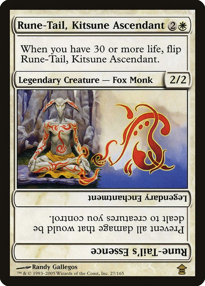 Rune-Tail, Kitsune Ascendant // Rune-Tail's Essence 「SOK/27」「EN」