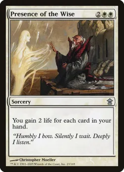 Presence of the Wise #23 · Magic: The Gathering