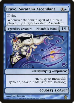Erayo, Soratami Ascendant // Erayo's Essence #35 · Magic: The Gathering