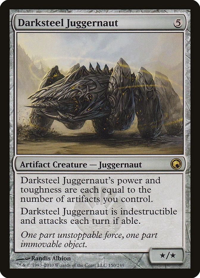 Darksteel Juggernaut 「SOM/150」「EN」