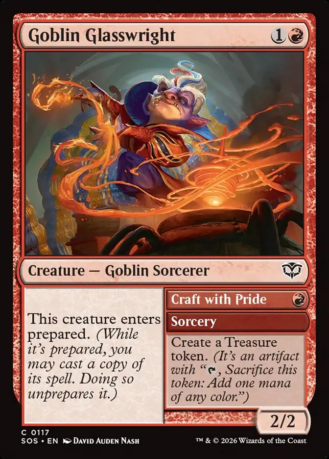 Goblin Glasswright // Craft with Pride 「SOS/117」「EN」