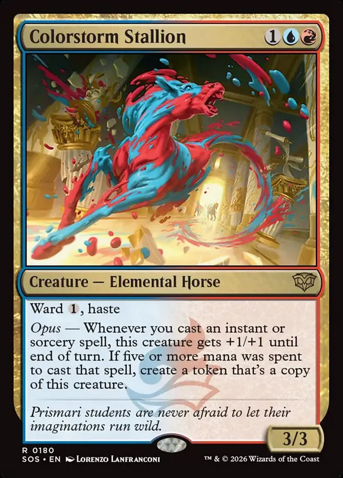 Colorstorm Stallion 「SOS/180」「EN」