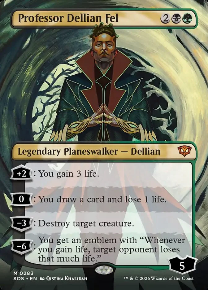 Professor Dellian Fel 「SOS/283」「EN」