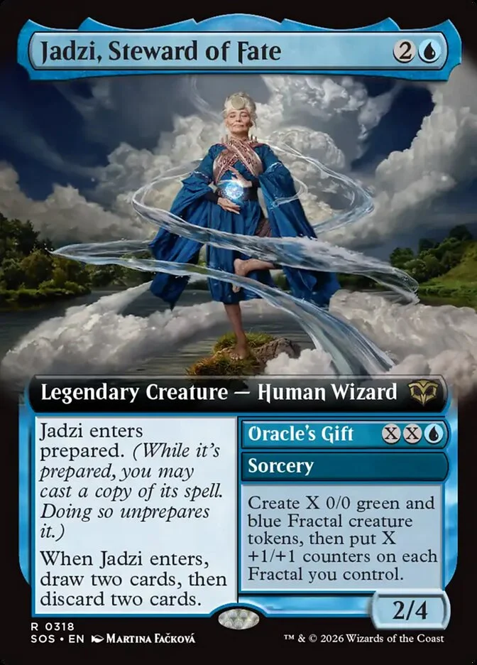 Jadzi, Steward of Fate // Oracle's Gift 「SOS/318」「EN」