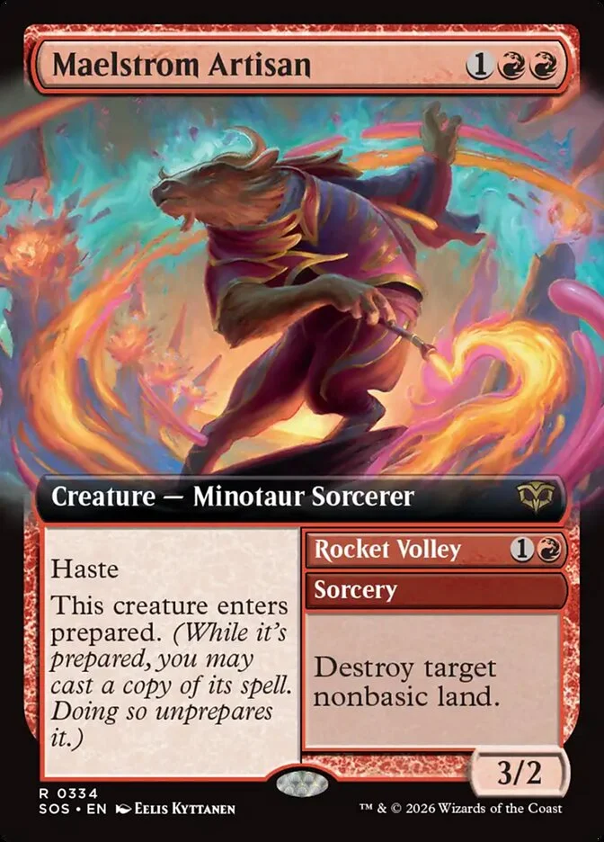 Maelstrom Artisan // Rocket Volley 「SOS/334」「EN」