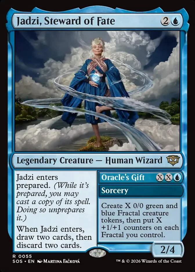 Jadzi, Steward of Fate // Oracle's Gift 「SOS/55」「EN」