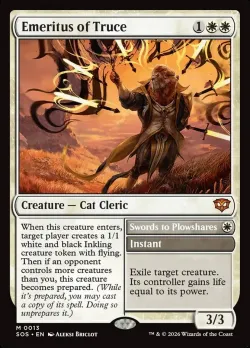 Emeritus of Truce // Swords to Plowshares #13 · Magic: The Gathering