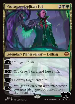 Professor Dellian Fel #214 · Magic: The Gathering