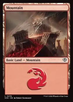 Mountain #278 · Magic: The Gathering
