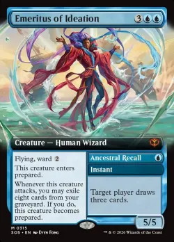 Emeritus of Ideation // Ancestral Recall #315 · Magic: The Gathering