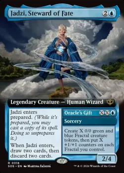 Jadzi, Steward of Fate // Oracle's Gift #318 · Magic: The Gathering