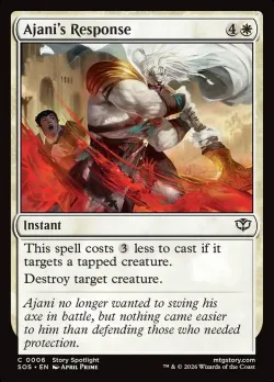 Ajani's Response #6 · Magic: The Gathering